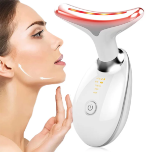 Appareil de massage facial à microcourants EMS pour le cou et le visage