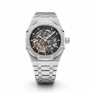 Montre squelette automatique de luxe pour homme