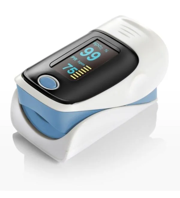 Oxymètre de pouls au bout du doigt | Haute précision | SpO2 | Indice de perfusion | Écran OLED | Certifié CE | Fréquence cardiaque - Image 2
